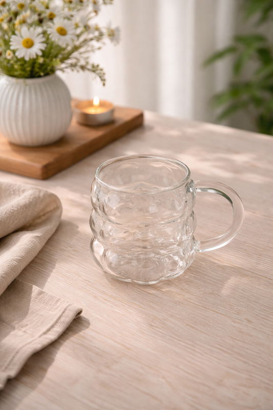 The Floating Ring Glass 450ml || Set of 2