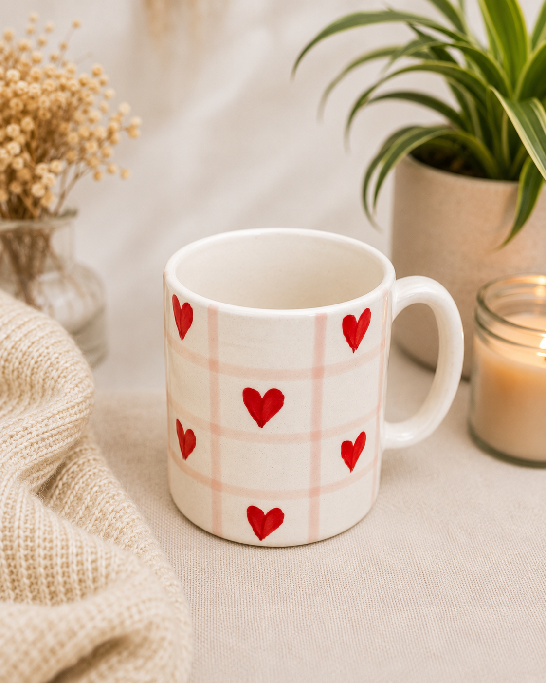 The Blushing Hearts Mug