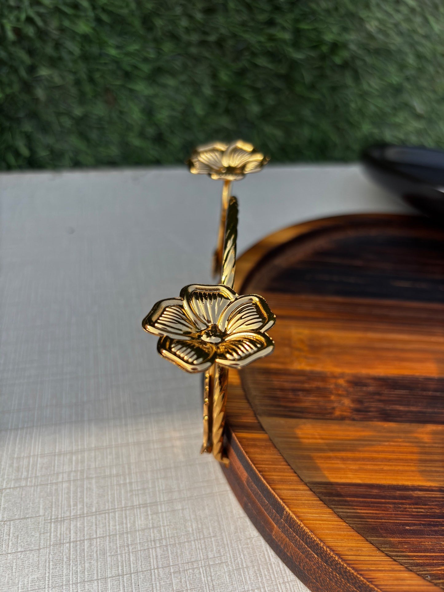 3-in-1 Round Woodland Platter || 8.5 Inches