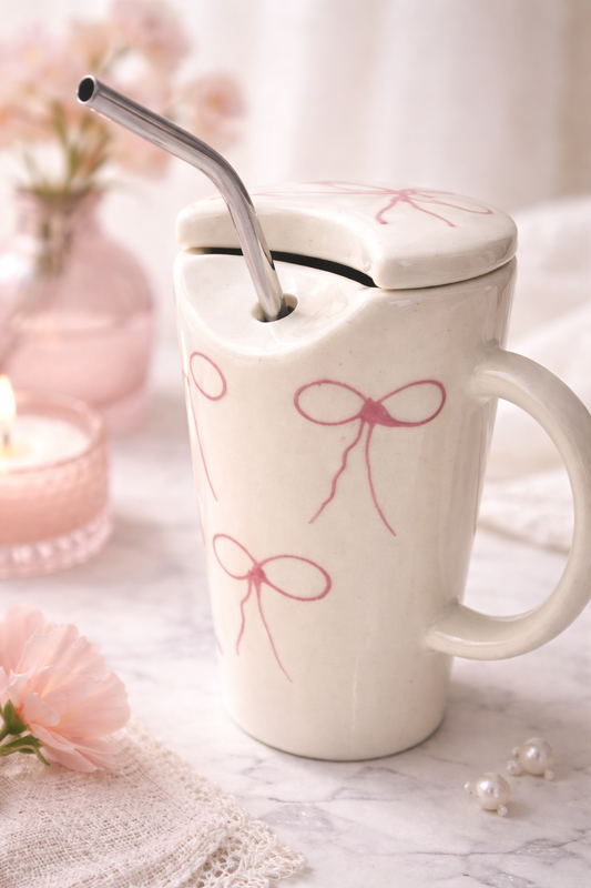 The Blush Bow Sipper