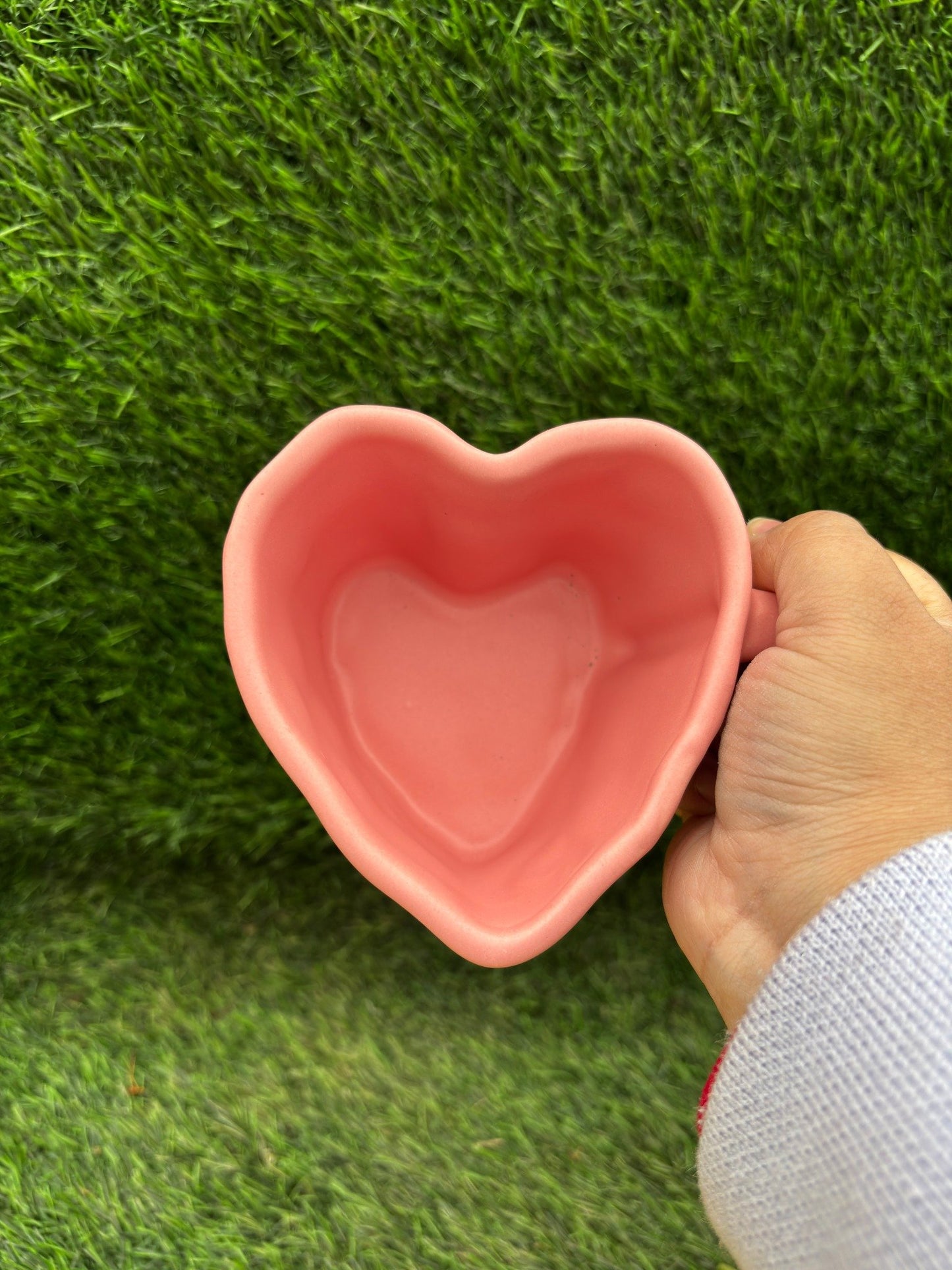 The Blush Heart-Shaped Mug