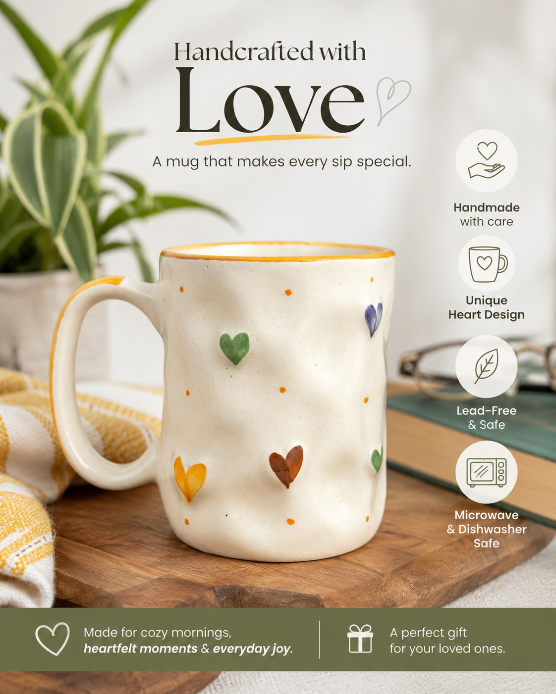 Confetti Love Handcrafted Mug