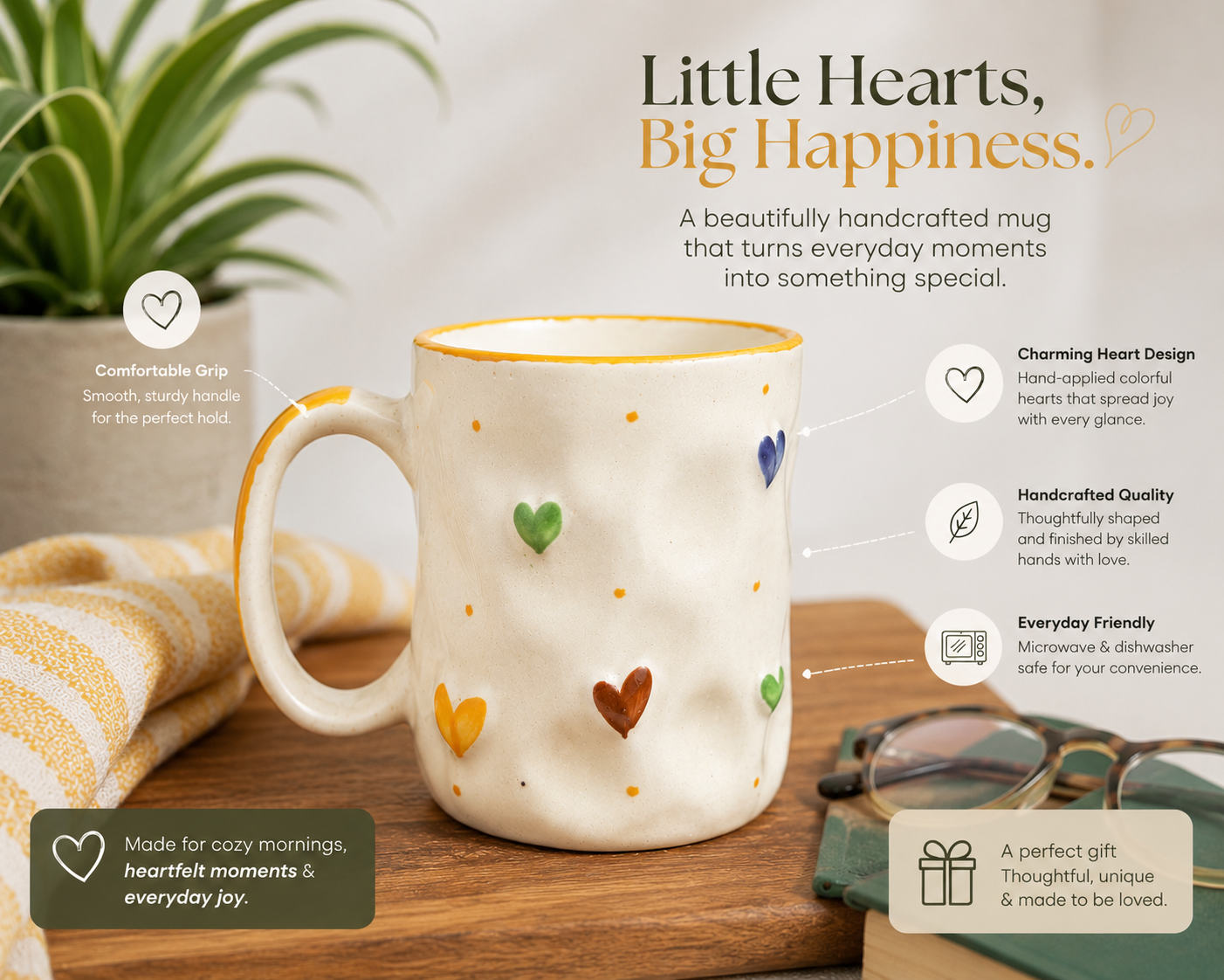 Confetti Love Handcrafted Mug