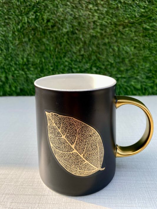 Golden Leaf Luxe Mug