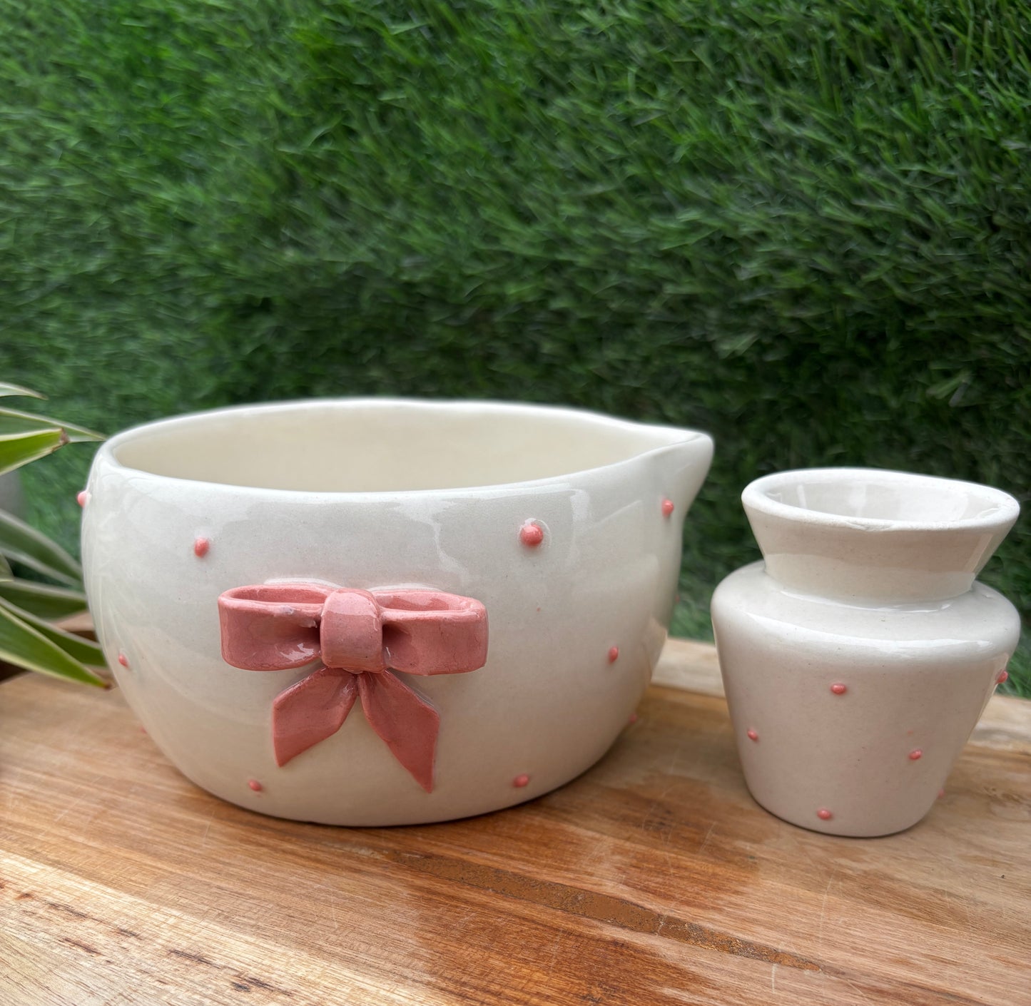 The Blushing Knot Matcha Set