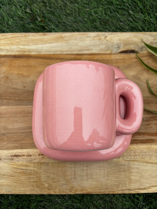 The Pink Bubblegum Cup and Saucer