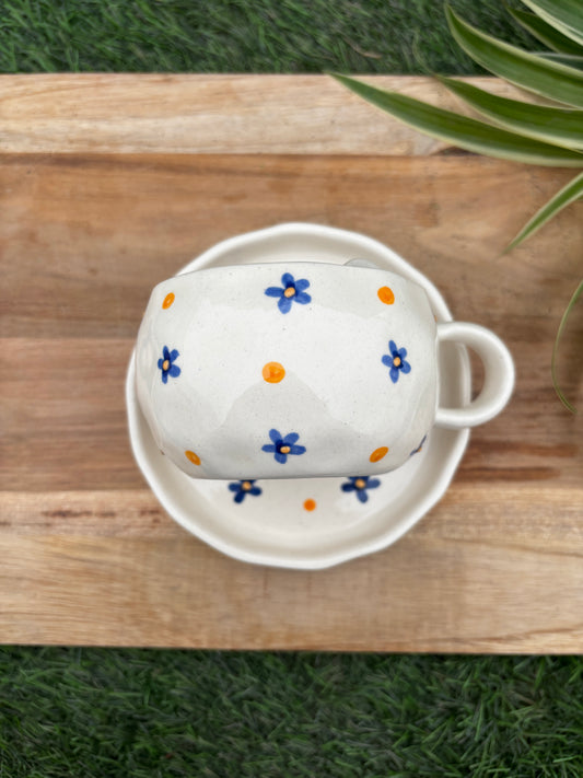 The Daisy Dot Cup and Saucer