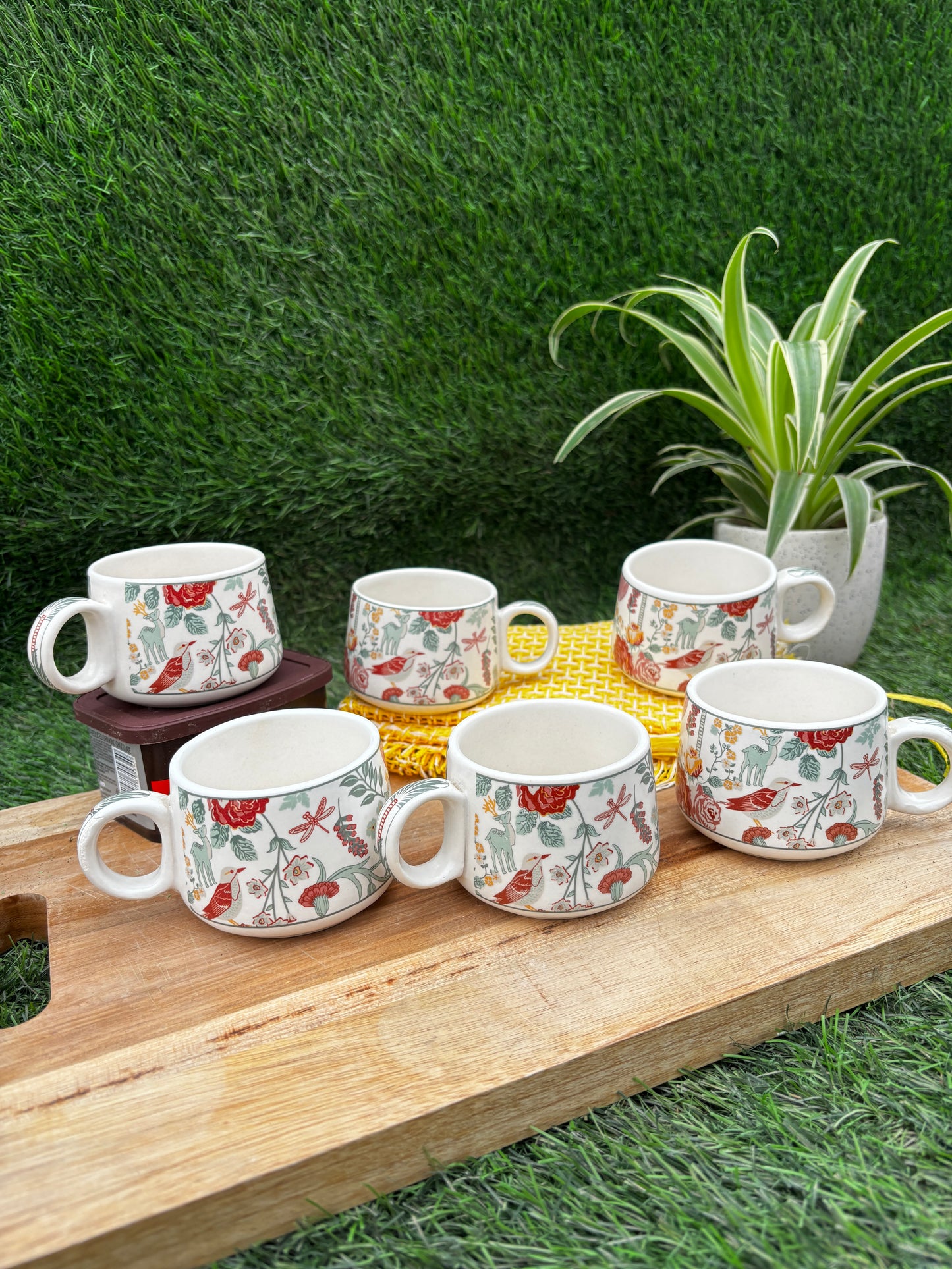 Enchanted Garden Tea Cup Set