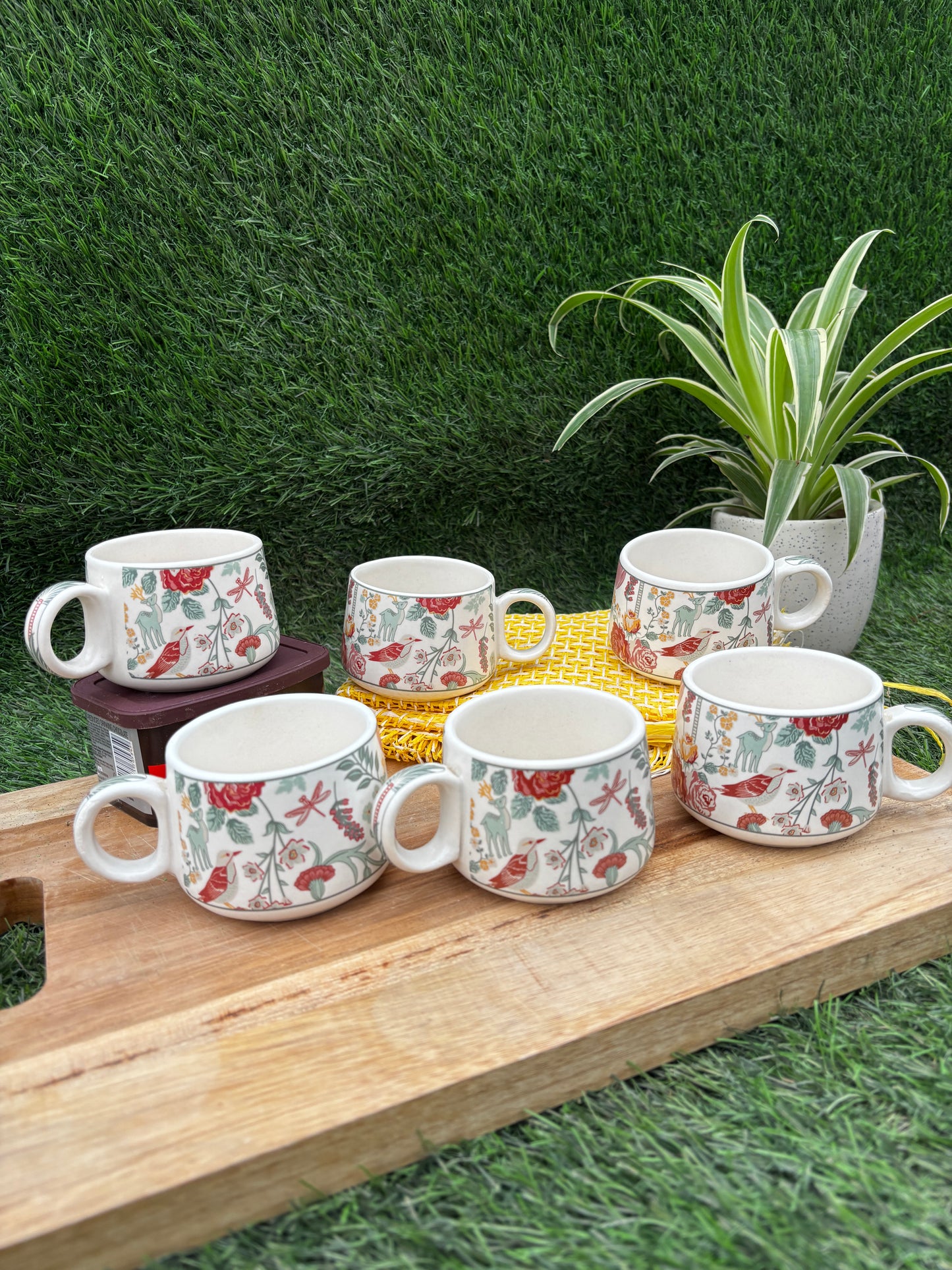 Enchanted Garden Tea Cup Set