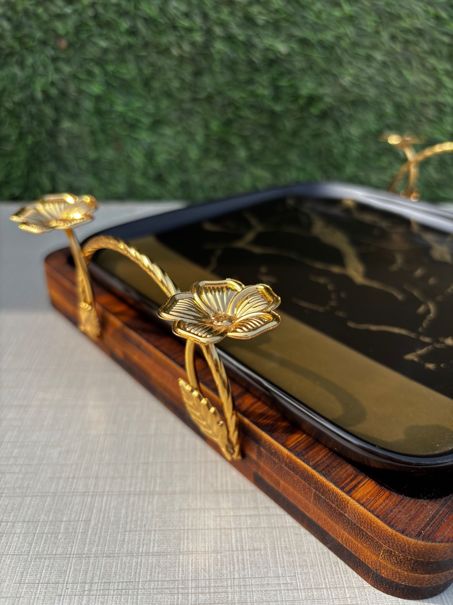 3-in-1 Woodland Platter || 11*11 Inches