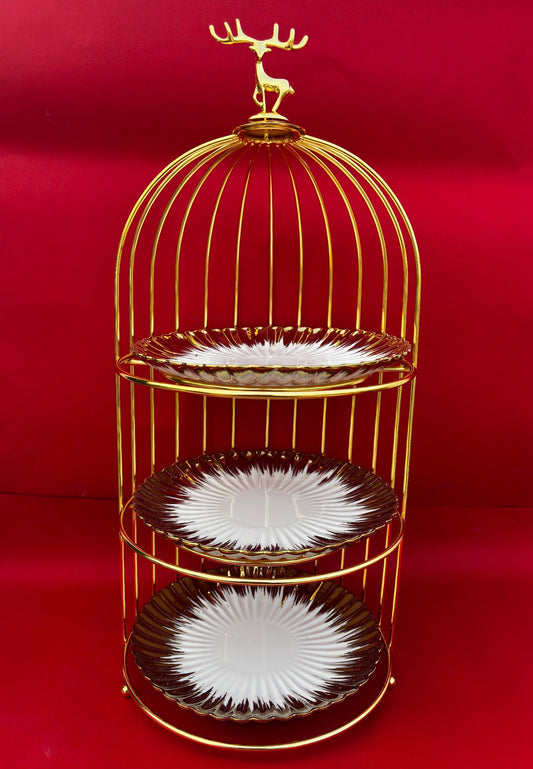 Reindeer Royale 3-Tier Stand