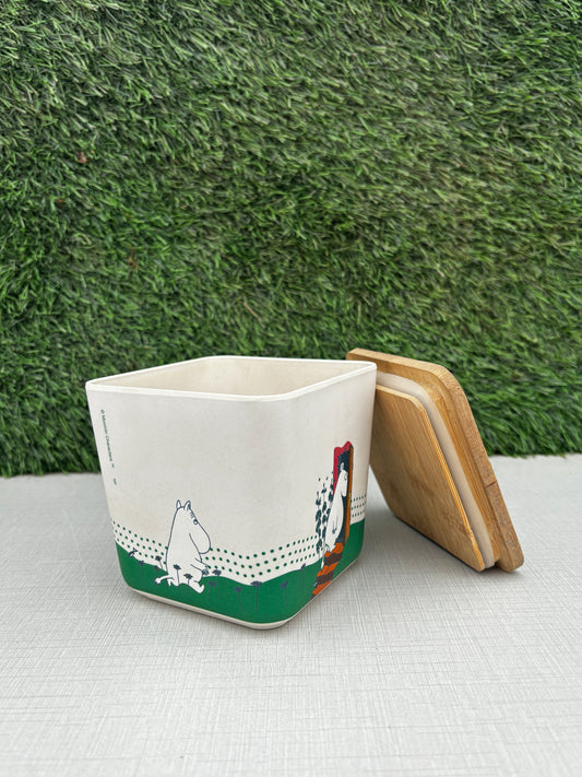Forest Friends Bamboo Fibre Storage Jar