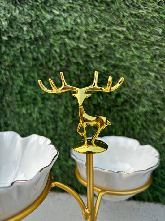 Antler Grace Trio Bowl Stand