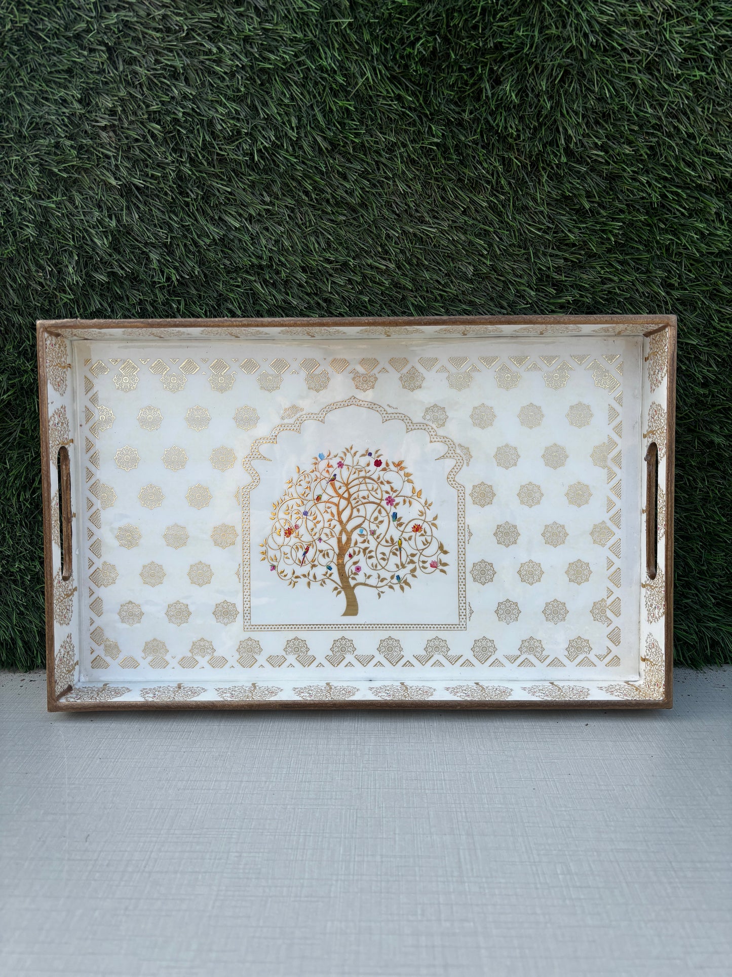 Iraaya Elegant Serve Trays || Set of 3