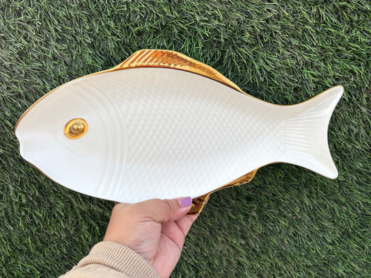 The White Gold Fin Tray