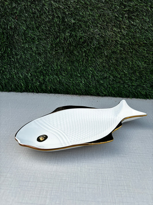 The White Gold Fin Tray