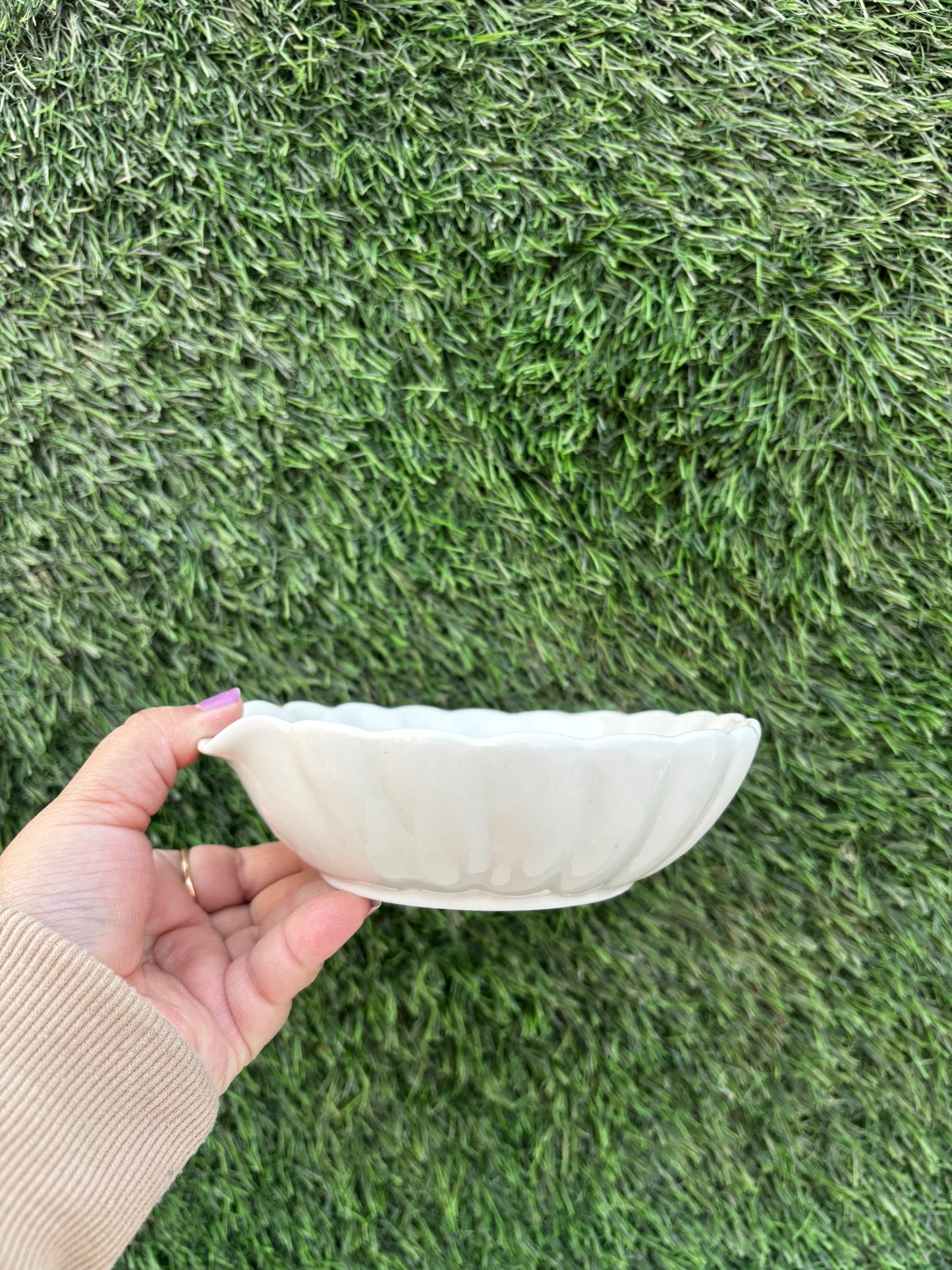 Snow Petal Trio Platter