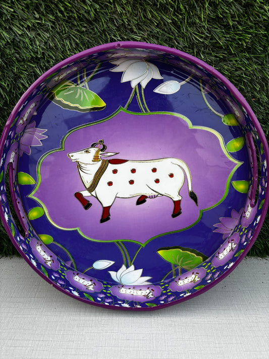 Royal Nandi Serve Trays || Set of 2