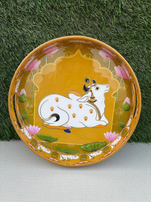 Marigold Heritage Serve Trays || Set of 2