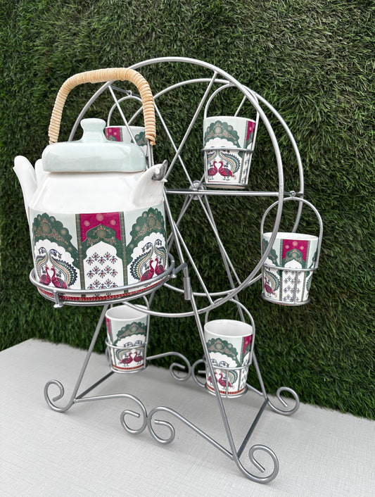 Nirvana Wheel Tea Set