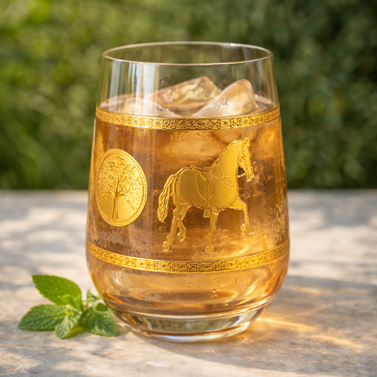 Aurelia Gold Premium Glasses || Set of 6